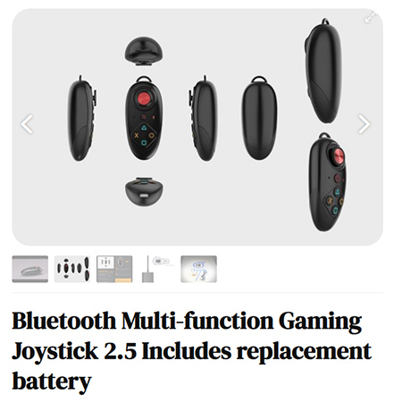 Bluetooth多機能ゲームジョイスティック