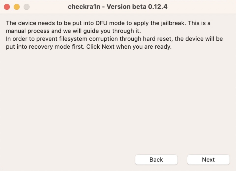 macでiosデバイスを脱獄