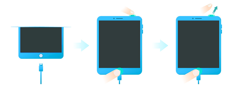 put ipad without face id into dfu mode