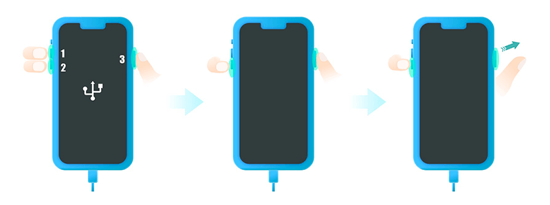 put iphone 8 or later into dfu mode