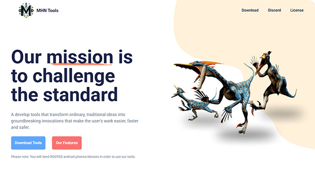 mhntools 公式サイト