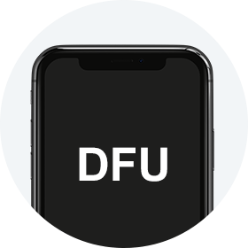 DFUモードで止まる