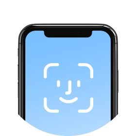 Face ID（顔認証）を解除